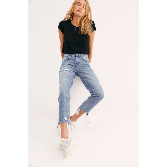 Free People Denim - NWT Free People Good Time Relaxed Skinny Jeans